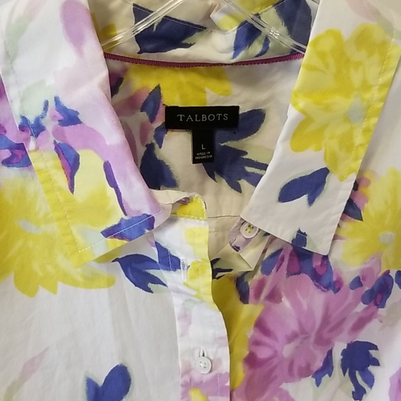 Talbots Classic Cotton Shirt - Picture 3 of 5